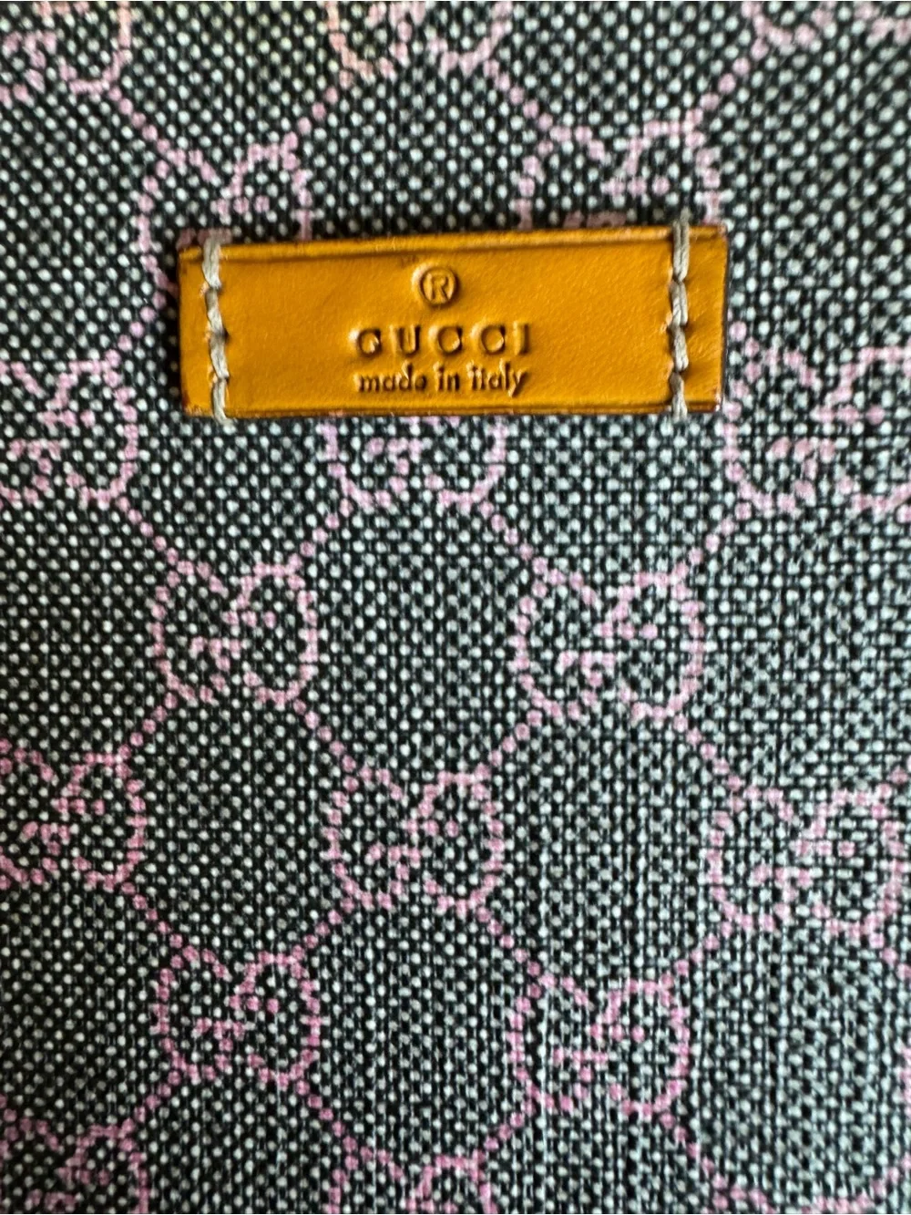 Gucci Multicolor Supreme Crossbody Bag with COA